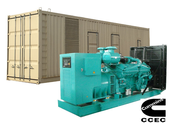 1000KW Cummins-van de Diesel de luifelelektrische centrale Generatorcontainer met ATS