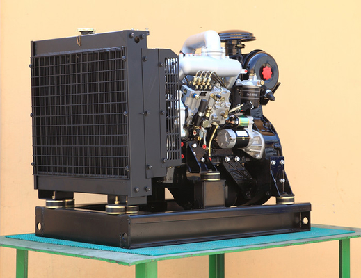 Stille Type Industriële Dieselmotoren, 4 Slaglucht Gekoelde Dieselmotor