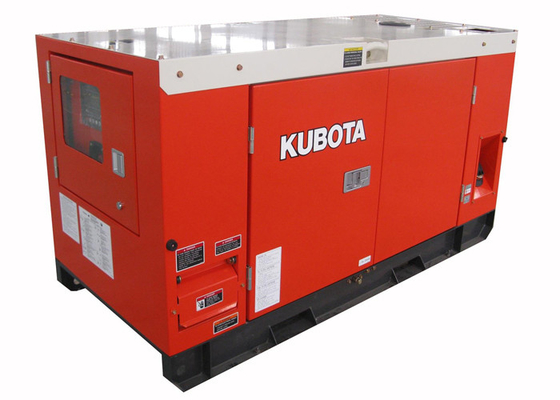 Diesel van oorsprongsjapan Kubota generatorreeks, ultra stille elektrische begin diesel generator