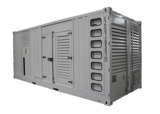 800kw containertype Stille Diesel die Generator Genset door CUMMINS-Motor wordt aangedreven