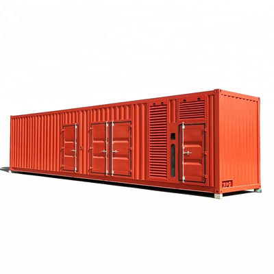 40ft container stille generator set, 1000kw 1250kva watergekoelde generator met Cummins motor