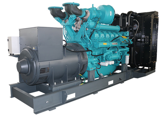 Containertype Perkins Diesel Generator Set / Genset 1200kw 1500kva Watergekoeld