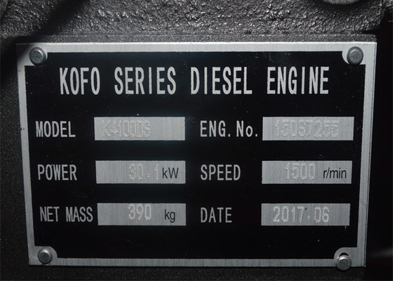 diesel van 30kva Kofo Generatorreeks Ricardo Engine 3 Fasegenerators