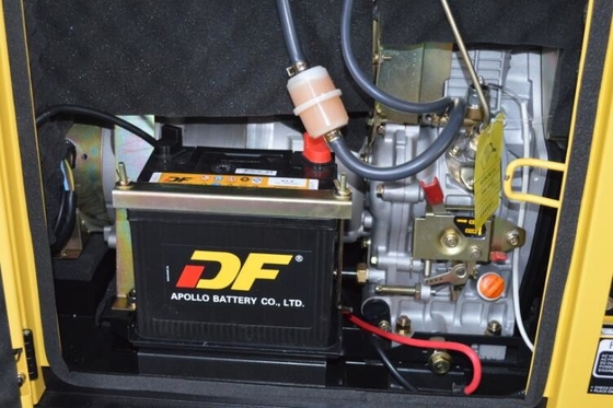 5.5KW klein Draagbaar Diesel ultra Stil Generators3000rpm Elektrisch Begin