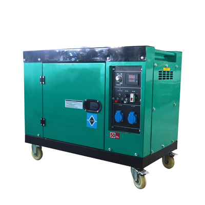 7kw elektrische starter kleine stille generator set draagbare luchtgekoelde GD8500ES