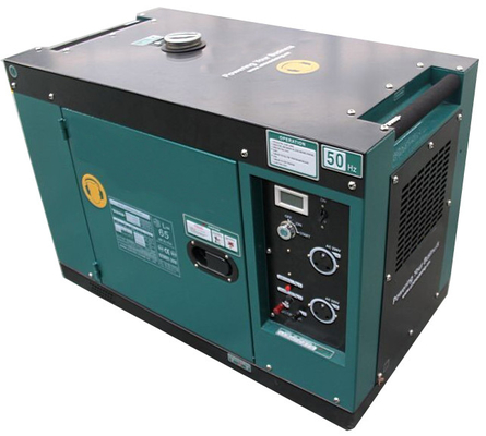Super stille 65dB elektrische draagbare generator 5kw 5.5kw voor huis het kamperen