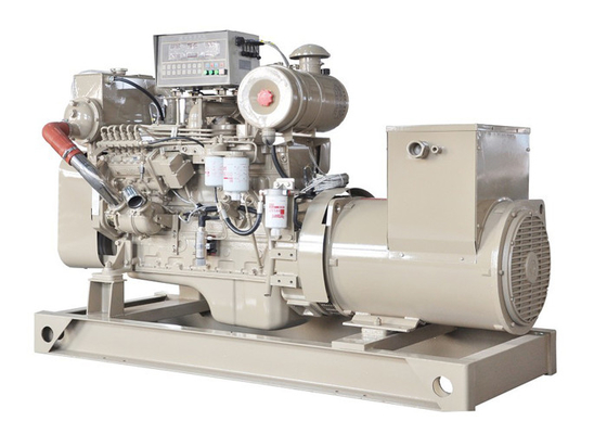 125kw Stamford-alternator Mariene Diesel Generator 1800 r/min met Zeewaterpomp