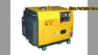 5kva dieselgenerator draagbare stroomoplossing
