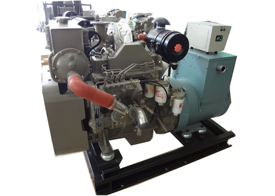 30KW motorzeewater Gekoelde Mariene Diesel Generator 20KW aan 150KW