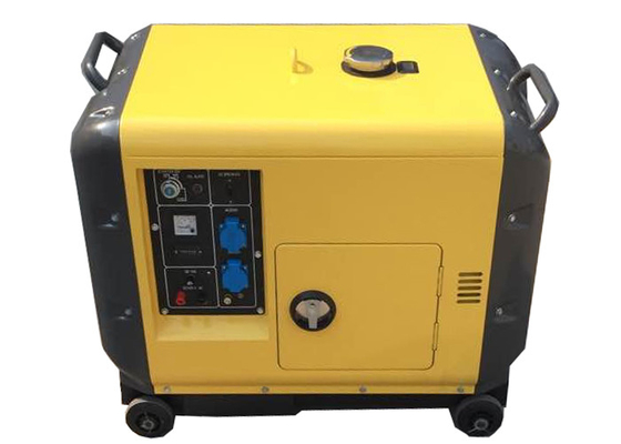 Diesel van het huisgebruik 5kva 6kvA Kleine Draagbare Generators/Elektrische Begingenerator