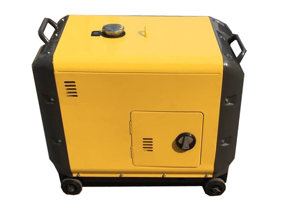 Diesel van het huisgebruik 5kva 6kvA Kleine Draagbare Generators/Elektrische Begingenerator