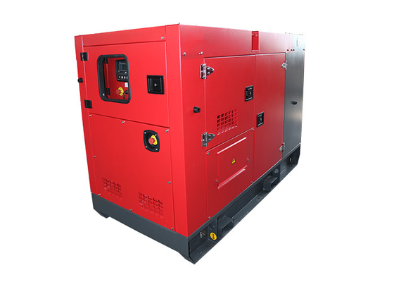 GP28FWS Rode stille dieselgenerator Genset beroemde FAWDE-motor met hoge prestaties