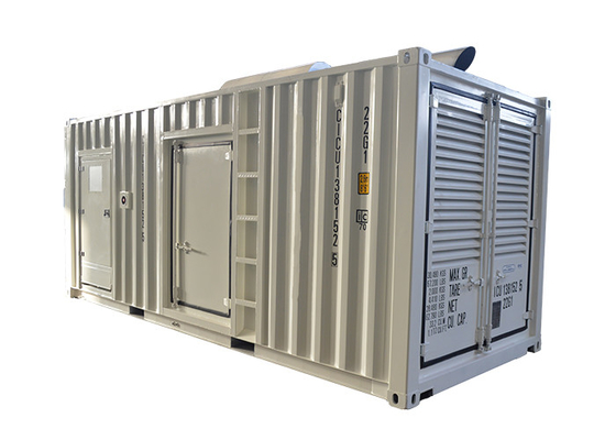 Container1000kva Diesel Stille Generatorreeks 800kw 20GP door Cummins-Motor