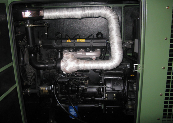 van Diesel van 80kva Perkins Alternatorsdmo Type Generatorstamford Geluiddichte Luifel