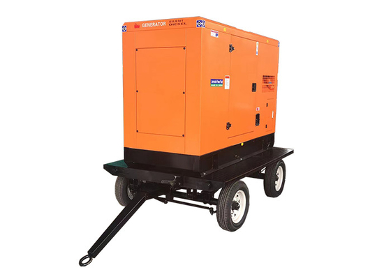 De Generator100kva Cummins Diesel van de Flexiableaanhangwagen Generator 1800 T/min voor Project