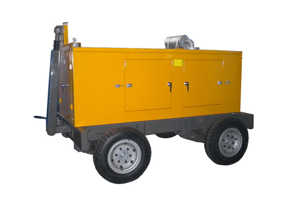 Aanhangwagentype Stil Generators64kw 80kva Cummins Diesel Roerend goed met Wielen