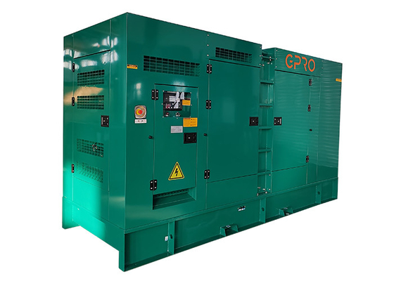 500KVA Cummins-Dieselmotorgenerator, 3 Fase Super Stille Generator ISO
