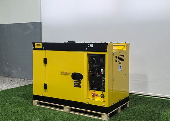 Diesel Lasgenerator 220A 50Hz 60Hz Elektrische Dieselgenerator Met Lasserfunctie
