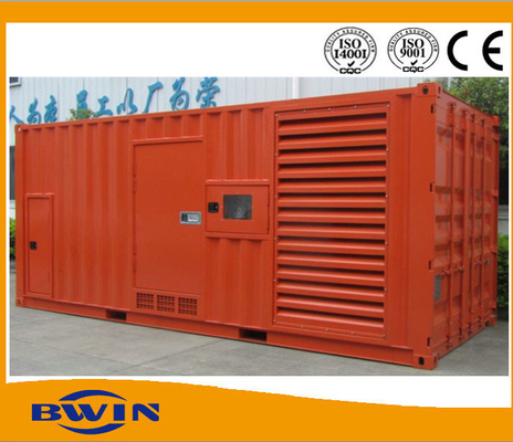 Containertype Diesel van Cummins Generators/Macht Genset 1000kw 1250kva
