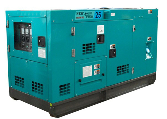 Isuzu-motor super stille diesel generatorreeks Delixi /ABB MCCB