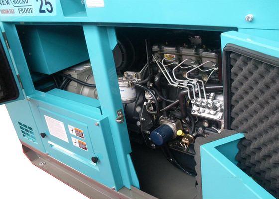 Isuzu-motor super stille diesel generatorreeks Delixi /ABB MCCB
