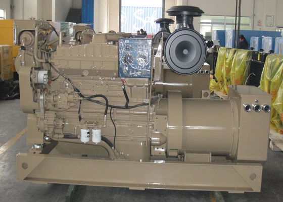 Klasse F Temperatuurstijging Marine Diesel Generator met TC-inductie en Klasse H Isolatie voor Marine Stroomopwekking