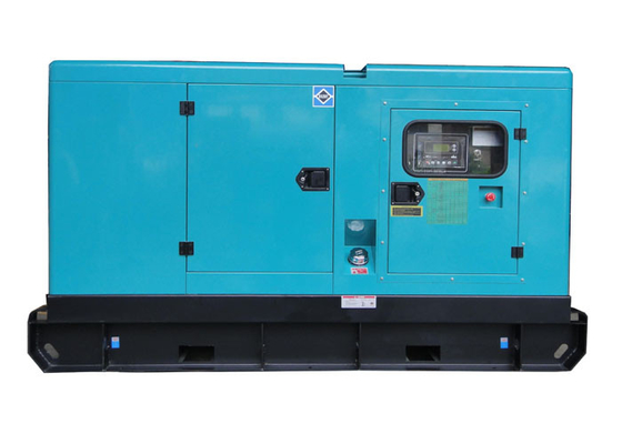 Diesel Power Generator geluiddichte de luifelgenerator van Ricardo met 100KVA met geringe geluidssterkte 80KW