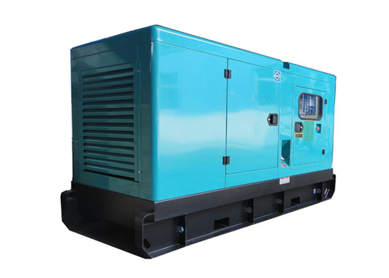 Diesel Power Generator geluiddichte de luifelgenerator van Ricardo met 100KVA met geringe geluidssterkte 80KW