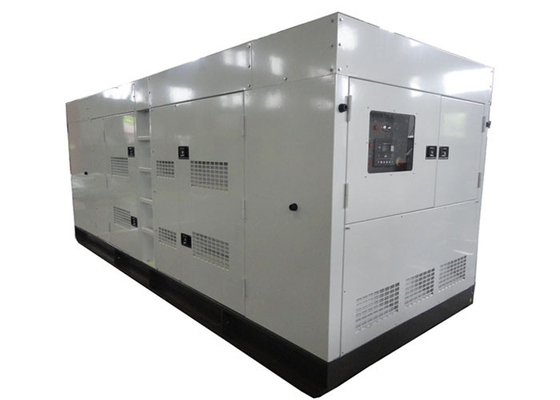 60hz 1800rpm Diesel van 500KVA Cummins Generators geluiddichte generator 400KW met SOCOMEC-ATS